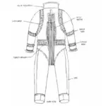 NASA flight suit utveckling